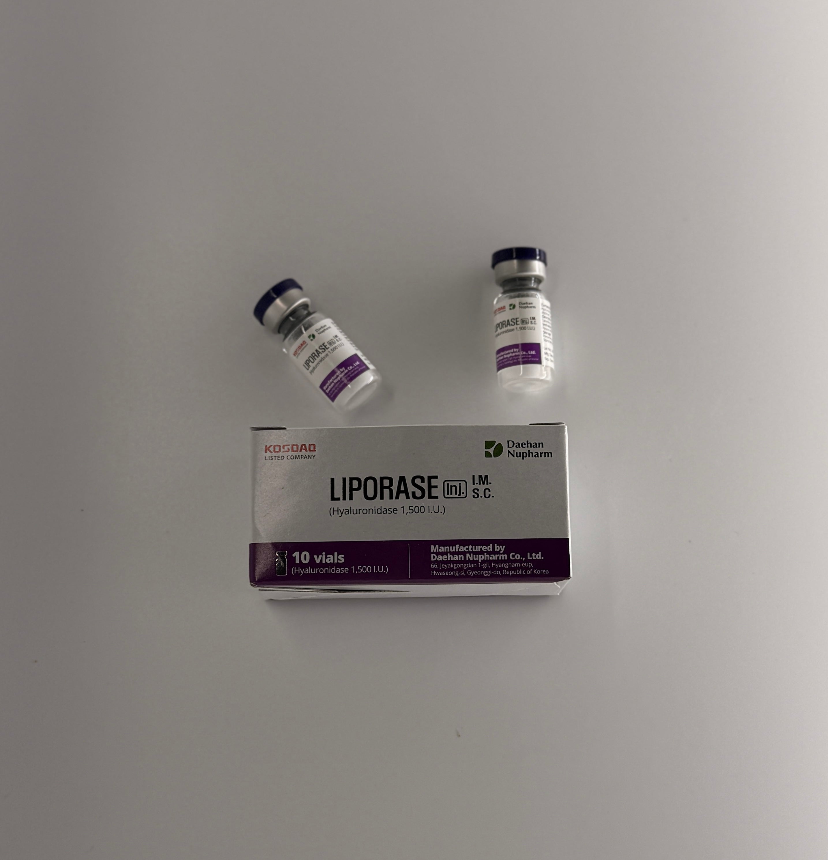Liporase Hyaluronidase Inj 1 Vial ( Filler Disolver)
