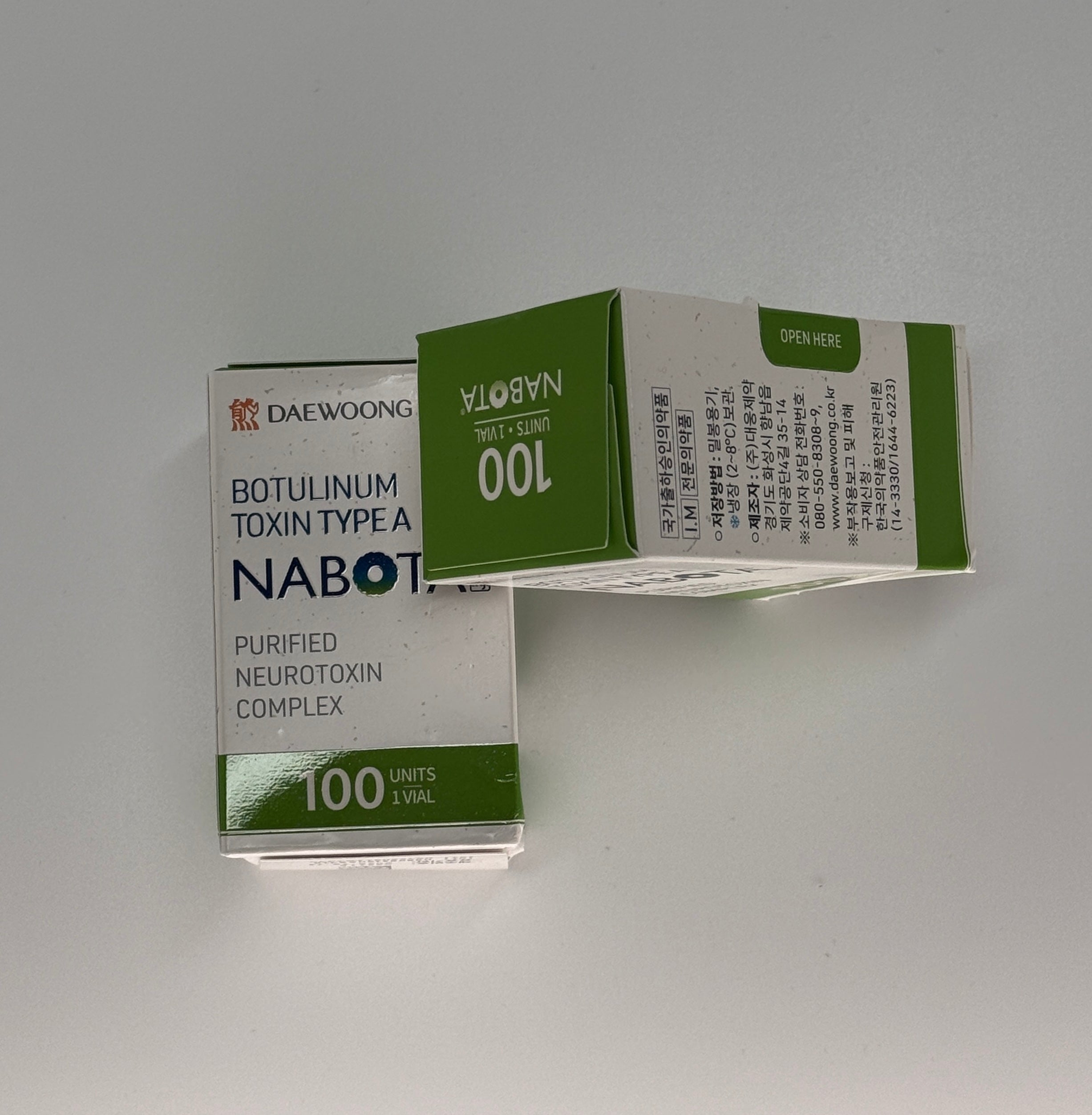 Nabota® Botulinum Toxin 100 Units Type A