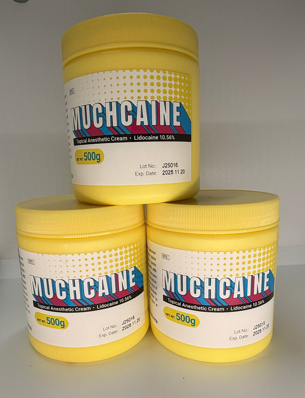 Muchcaine Numbing Cream 10.56% 500mg